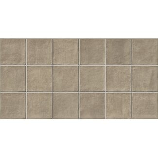 Easy Block Toffee mat wandtegel 32x62,5 cm
