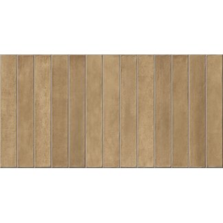 Easy Long Terracota mat wandtegel 32x62,5 cm