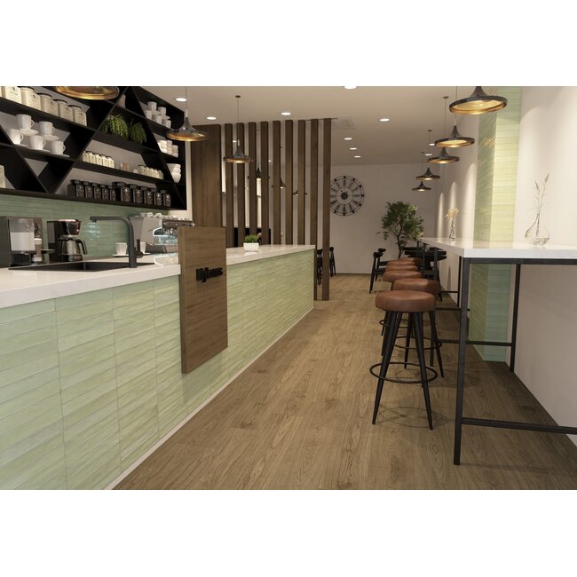 Easy Long Apple glans wandtegel 32x62,5 cm