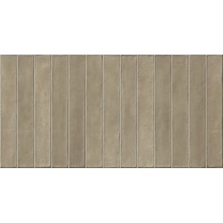 Easy Long Toffee glans wandtegel 32x62,5 cm