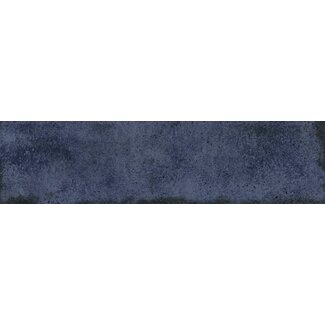Soller Blue mat wandtegel 7,5x30 cm