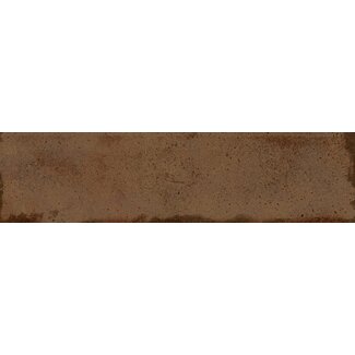 Soller Brown mat wandtegel 7,5x30 cm