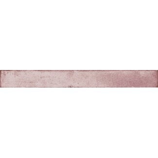 Chroma Pink mat wandtegel 4,8x44,5 cm
