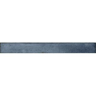 Mixtik Blue glans wandtegel 4,8x44,5 cm