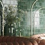 Kaula Green glans wandtegel 15x15 cm
