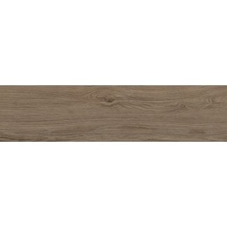 Brea Walnut mat vloer- en wandtegel 30x120 cm