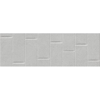 Atrio Form Light Grey mat wandtegel 30x90 cm