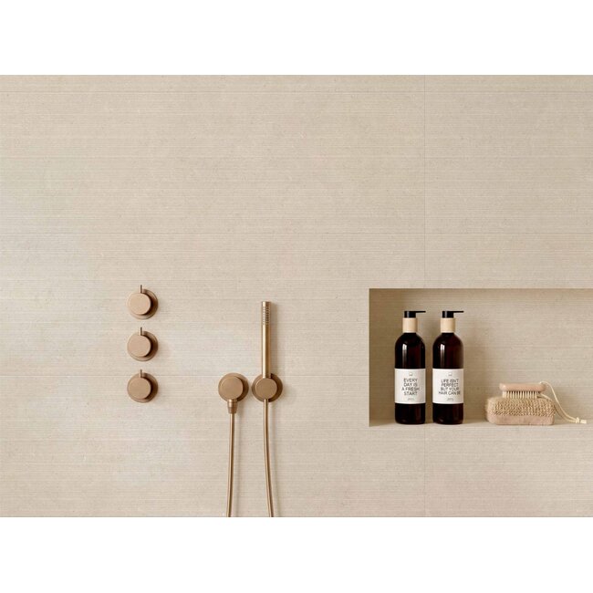 Atrio Lines Crema mat wandtegel 40x120 cm