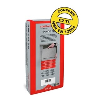 Compaktuna Varioflex flexibele tegellijm grijs 25 kg