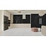 Bevel Black mat metro wandtegel 10x20 cm