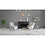 Bevel Smoke Grey glans metro wandtegel 10x20 cm