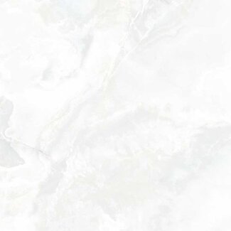 Oni White glans vloer- en wandtegel 120x120 cm
