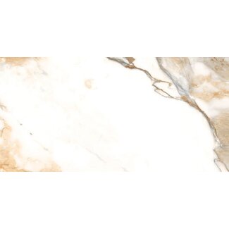 Crash Beige glans vloer- en wandtegel 30x60 cm