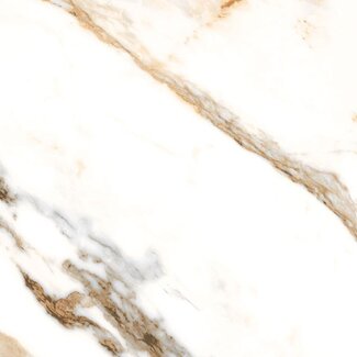 Crash Beige glans vloer- en wandtegel 60x60 cm