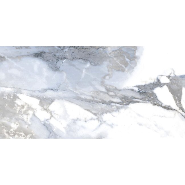 Crash Blue mat vloer- en wandtegel 30x60 cm