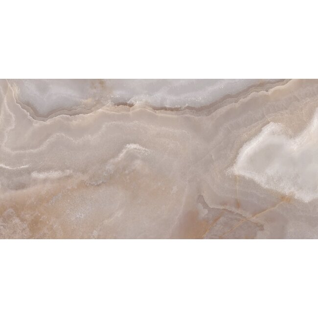 Oni Coral glans vloer- en wandtegel 60x120 cm