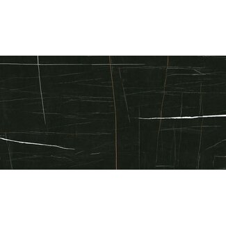 Sahara Noir glans vloer- en wandtegel 60x120 cm
