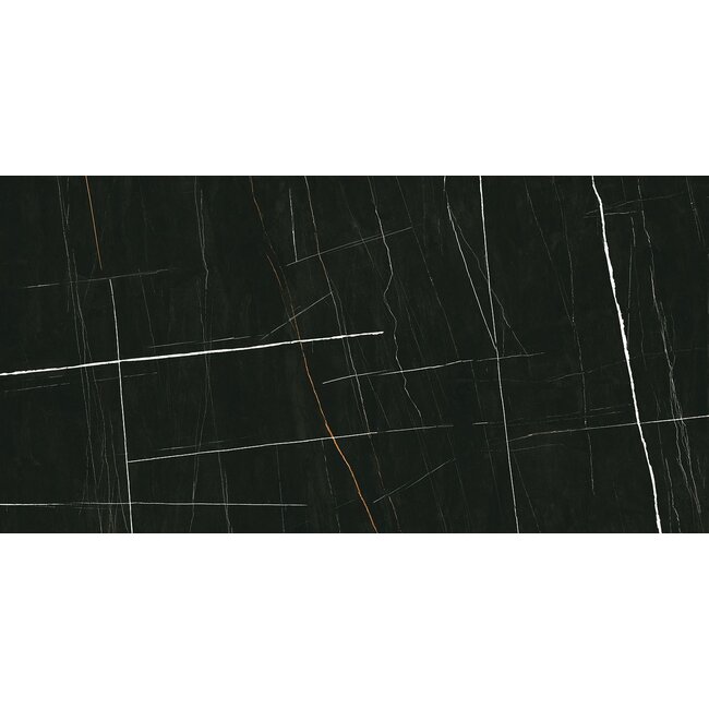 Sahara Noir glans vloer- en wandtegel 60x120 cm
