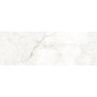 Geo Cronos Blanco glans wandtegel 30x90 cm