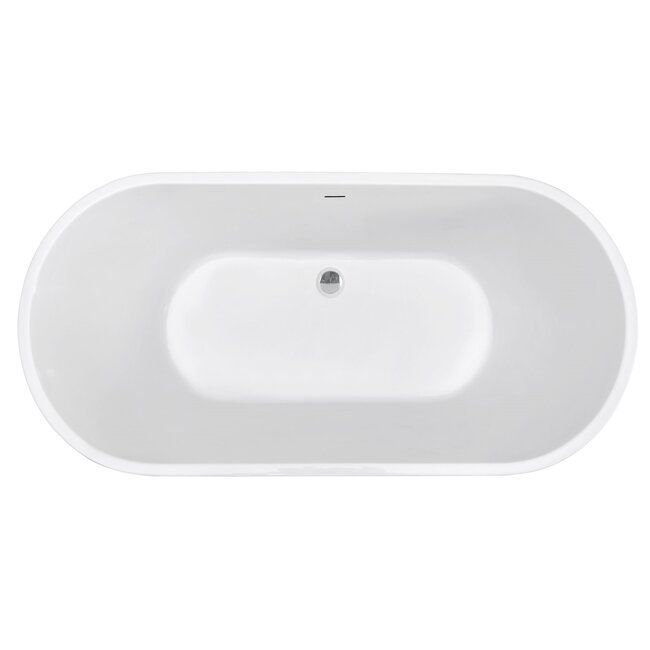 Best Design Vrijstaand bad Becoma 178 x 80 cm glans wit