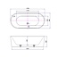 Best Design Vrijstaand bad Becoma 178 x 80 cm glans wit