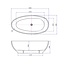 Best Design Vrijstaand bad Bomber 180 x 90 cm glans wit