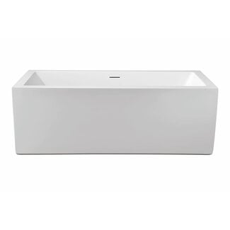 Best Design Vrijstaand bad Strack 180 x 80 cm glans wit