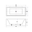Best Design Vrijstaand bad Strack 180 x 80 cm glans wit