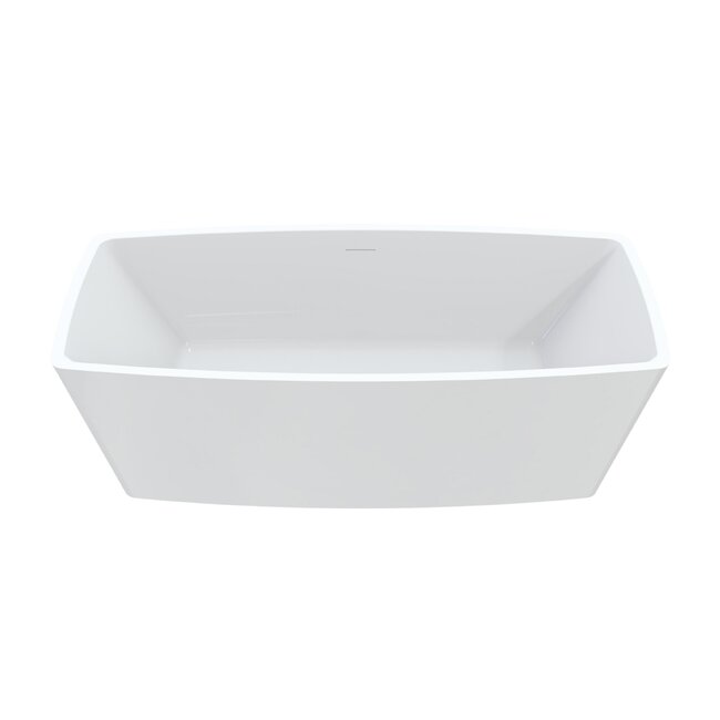 Best Design Vrijstaand bad Qura 179,5 x 80,5 cm glans wit