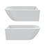 Best Design Vrijstaand bad Boat 170 x 75,5 cm glans wit
