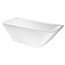 Best Design Halfvrijstaand bad Borgh 180 x 85 cm mat wit