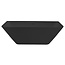 Best Design Halfvrijstaand bad Borgh 180 x 85 cm zwart