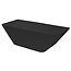 Best Design Halfvrijstaand bad Borgh 180 x 85 cm zwart