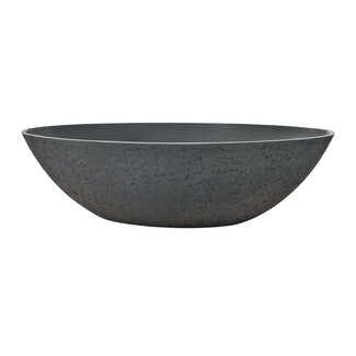 Best Design Vrijstaand bad New-Stone 180 x 85 cm craquelé lava grijs
