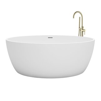 Best Design Rond vrijstaand bad Cirkel Ø 153 cm mat wit