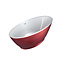 Best Design Vrijstaand bad Redpool 178 x 78 cm rood