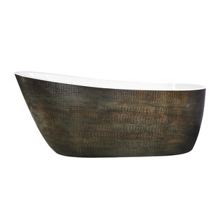 Best Design Vrijstaand bad Croco-First 180 x 80 cm bruin