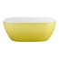 Best Design Vrijstaand bad Friday 178 x 78 cm geel-wit