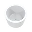 Best Design Rond vrijstaand zitbad Zen Ø 104 cm glans wit