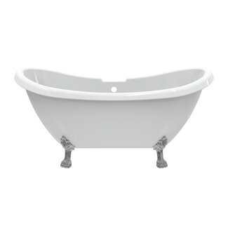 Best Design Nostalgisch vrijstaand bad Sidcup 171 x 71 cm glans wit