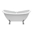 Best Design Nostalgisch vrijstaand bad Sidcup 171 x 71 cm glans wit