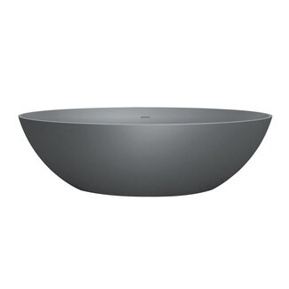 Best Design Vrijstaand bad New-Stone 180 x 85 cm lava grijs
