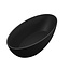 Best Design Vrijstaand bad New-Stone 180 x 85 cm zwart