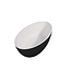 Best Design Vrijstaand bad New-Stone 180 x 85 cm zwart-wit
