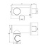 Best Design Thermostatische inbouw badkraan High-End Moya gunmetal