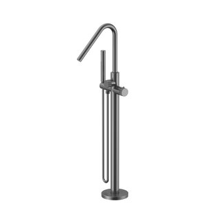 Vrijstaande badkraan Stria thermostatisch gunmetal