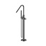 Vrijstaande badkraan Stria thermostatisch gunmetal