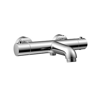 Aloni Pulse thermostatische bad- en douchekraan chroom