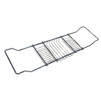 Best Design Badplank Forever verstelbaar 55-88 cm chroom
