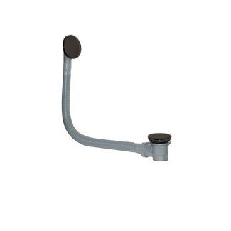 Best Design Clickwaste badafvoer met overloop Vazia gunmetal